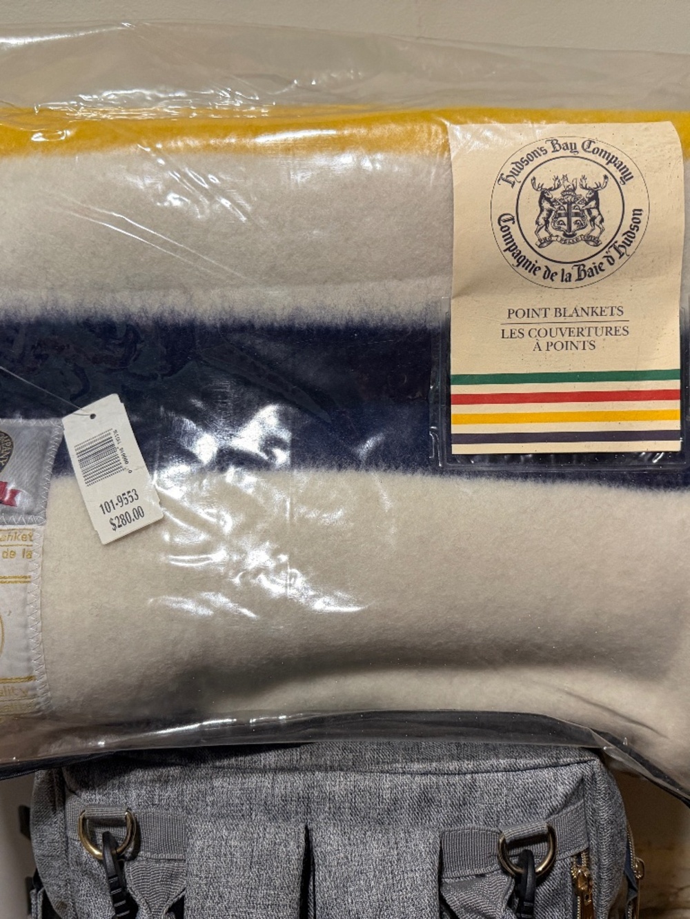 Hudson’s Bay 330 Year Millennium Edition 4-point blanket